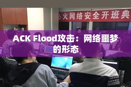ACK Flood攻击：网络噩梦的形态